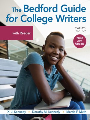 cover image of The Bedford Guide for College Writers with Reader